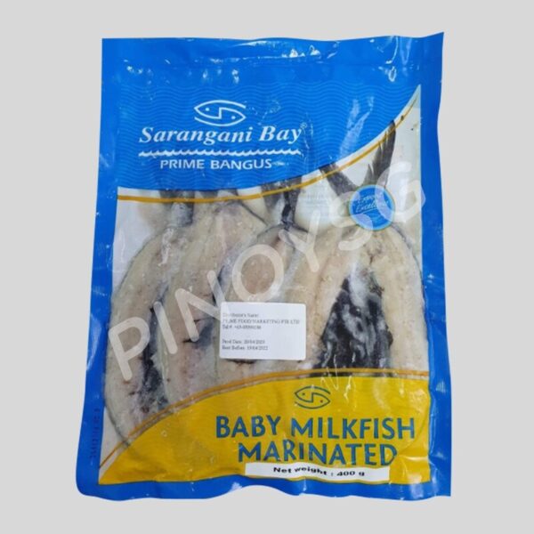 Sarangani Baby Milkfish Marinated 4pcs (Daing) 400g