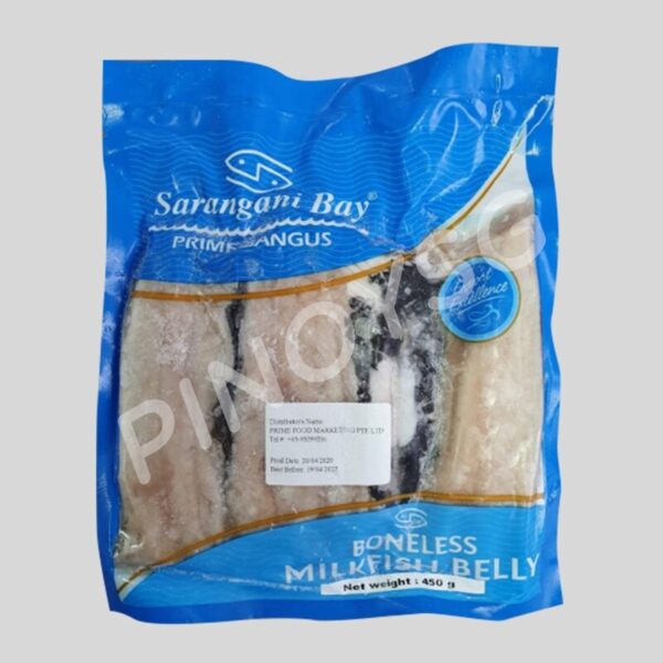 Sarangani Bay Boneless Milkfish Belly 450g