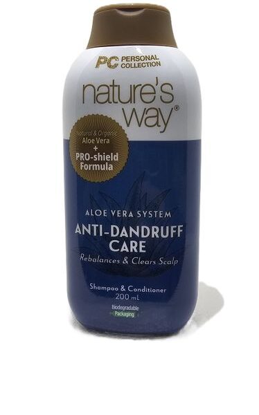 Nature’s Way Aloe Vera Shampoo & Conditioner Anti-Dandruff 200ml